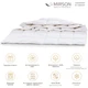 Одеяло хлопковое MirSon Luxury Exclusive №1443 220x240 см Зима (2200001537521) - изображение 2