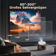 Проектор для домашнего кинотеатра Giaomar Movie Projector C6 2.4G и 5G 720P HDMI с пультом Белый - изображение 7