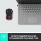 Миша Logitech M185 Red (L910-002237) - изображение 9
