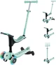 Самокат Globber Go Up Sporty 360 колеса с подсветкой Мятно-фисташковый (456-706) - изображение 2