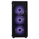 Корпус 1stPlayer FD3-M-BK-4F7 Black без БП - зображення 8