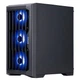 Корпус 1stPlayer H2-BK-4F7 Black без БП - изображение 6