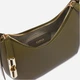 Torebka bagietka damska ze skóry naturalnej mała Furla Goccia WB01500BX33532810S1007 Zielona (800070344979) - obraz 5