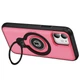 TPU+Textured PC Magnet Epik на Apple iPhone 11 / XR (6.1") Pink - зображення 2