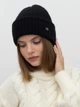 Шапка женская Malisa Гаіті 15-1736-AA-218 One Size Черная - изображение 1