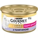 12шт, Паштет для кошек Purina Gourmet Gold. С телятиной для котят 85 г (7613036330596) - изображение 1