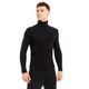 Гольф Pobedov Prestige чоловічий в рубчик приталений 3XL чорний (26485) - зображення 1