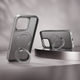 Etui plecki Etteri Matt Mag Ring do Apple iPhone 16 Pro Max Grey (5906961960368) - obraz 5