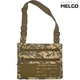 Тактическая однолямочная сумка на плечо Пиксель Поликордура MELGO - изображение 3