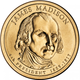 Монета 1 долар 2007 P UNC 4-й Президент США - Джеймс Медісон (1809-1817). James Madison President - изображение 1