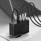 Сетевое зарядное устройство Baseus GaN2 Pro 100W CCGAN2P-L01 четыре порта (2 Type-C + 2 USB) с функцией быстрой зарядки QC4.0+PD3.0 + Кабель Type-C to Type-C 1m Black - изображение 8