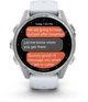 Смарт-часы Garmin Fenix 8 43mm AMOLED Silver with Whitestone Silicone Band (010-02903-00) - изображение 7