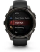 Смарт-часы Garmin Fenix 8 47mm Solar Sapphire Carbon Gray DLC Titanium w. Black/Pebble Gray S. Band (010-02906-10) - изображение 2