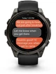 Смарт-часы Garmin Fenix 8 47mm Solar Sapphire Carbon Gray DLC Titanium w. Black/Pebble Gray S. Band (010-02906-10) - изображение 3