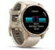 Смарт-часы Garmin Fenix 8 43mm AMOLED Sapphire Soft Gold w. Fog Gray/Dark Sandstone S. Band (010-02903-10/11/18) - изображение 2