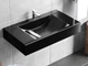 Умивальник підвісний Luxor Roco 80 Black - зображення 1