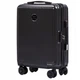 Маленький пластиковый чемодан на 4 колесах WINGS PC565 S темно серый dark grey - изображение 1