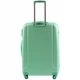Средний дорожный пластиковый чемодан WINGS K310 2zip M мятный light green - изображение 2