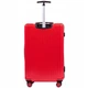Маленький пластиковый чемодан на 4 колесах WINGS PC565 S красный blood red - изображение 2