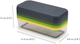 Терка Joseph Joseph Multi-Prep Compact з контейнером і 4 лопатями 11 x 22.5 x 10.5 см (5028420008418) - зображення 3