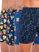 Набор трусов-шортов мужских семейных хлопковых Cornette Classic 2XL 4 шт Синий Playboy - изображение 1