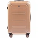 Большой пластиковый чемодан на 4 колесах Wings PC175 L шампань champagne - изображение 1