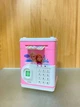Электронная копилка сейф с отпечатком пальца и кодовым замком Carton Bank "Frozen", розовая - изображение 4