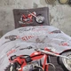 Покривало стьобане Aran Clasy Street King V1 Gri 180х240 з наволочкою - зображення 2