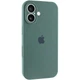 Чехол Fiji Silicone Case Full Camera для Apple iPhone 16 бампер накладка с защитой камеры Pine Green - изображение 1
