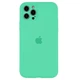 Чехол Fiji Silicone Case Full Camera для Apple iPhone 16 Pro бампер накладка с защитой камеры Spearmint - изображение 1