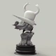 Колекційна фігурка Халлоунест Лицар Hollow Knight The Knight 11 см Китай HK TK - зображення 3