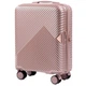 Маленький пластиковый чемодан WINGS WN01 S розовое золото rose gold - изображение 1