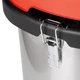 Пылесос строительный INTERTOOL WT-1430 STORM 1,4 кВт, бак 30 л нержавеющая сталь 201, розетка, HEPA фильтр, шланг 4 м - изображение 6
