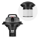 Пылесос строительный INTERTOOL DT-1030, 1,4 кВт, >17 кПа, бак 30 л нержавеющая сталь 410, розетка, HEPA фильтр, шланг 3 м - изображение 7