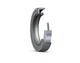 Сальник 35*47*7 SKF з додатковою кромкою, армований (35x47x7 HMSA10 RG) - зображення 2
