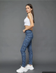 Джинси в леопардовий принт жіночі Calzedonia Темно-синій (modp0467 d-blue (M (38)) - зображення 2