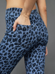 Джинси в леопардовий принт жіночі Calzedonia Темно-синій (modp0467 d-blue (M (38)) - зображення 3