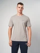 Футболка хлопковая длинная мужская Jack & Jones 12284421 M Gray Flannel (5715724552173) - изображение 1