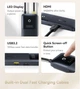 Перехідник – мульти-адаптер – хаб Baseus OS Dual Fast Charging 6-in-1 (B0007090) - зображення 4