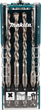 Zestaw wierteł Makita T.C.T SDS-Plus 4 szt (D-74756) - obraz 1