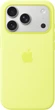 Etui Apple Silicone Case with MagSafe do Apple iPhone 17 Pro Neon Yellow (MGFF4) - obraz 1