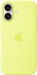 Etui Apple Silicone Case with MagSafe do Apple iPhone 17 Neon Yellow (MGEV4) - obraz 1