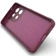 Силиконовый (TPU) чехол Deexe Terra Case для Motorola Moto G86 Power - Wine Red - изображение 3