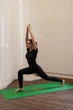 Премиальный коврик для йоги каучуковый Lita Asana Gras PU/coconut/rubber Yoga mat зеленый 183х68х0,5 см - изображение 3