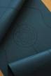 Премиальный коврик для йоги каучуковий Lita Comfort PU+coconut Marking Indigo Yoga mat синий 183х68х0,5 см - изображение 9