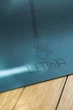 Премиальный коврик для йоги каучуковий Lita Comfort PU+coconut Marking Indigo Yoga mat синий 183х68х0,5 см - изображение 11
