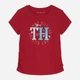 Детская футболка для девочки Tommy Hilfiger 717046880 134 см Красная (1159860558) - изображение 1