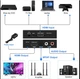 HDMI 2.0 Audio digital Extractor ARC 4K/60Hz преобразователь конвертер декодер цифрового аудио звука в оптический + цифро-аналоговый преобразователь RCA ( AYS-11V20 ) - изображение 3