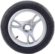 Przednie plastikowe koło Lean Cars Pro 600 z gumową oponą pompowane 14554 (5905991031444) - obraz 2