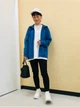 Ветровка женская Uniqlo 625674518 M Синяя (1159843460) - изображение 16